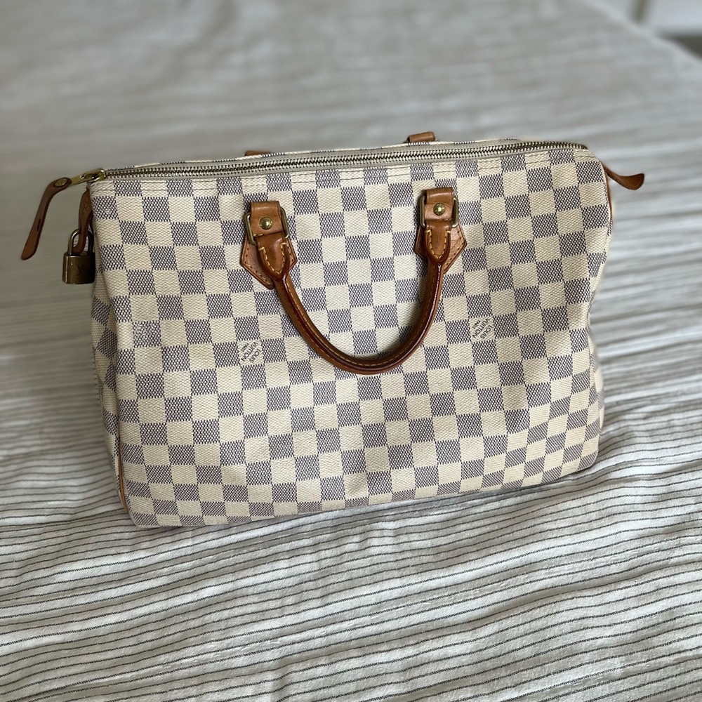 Louis Vuitton Damier Azur Speedy 35